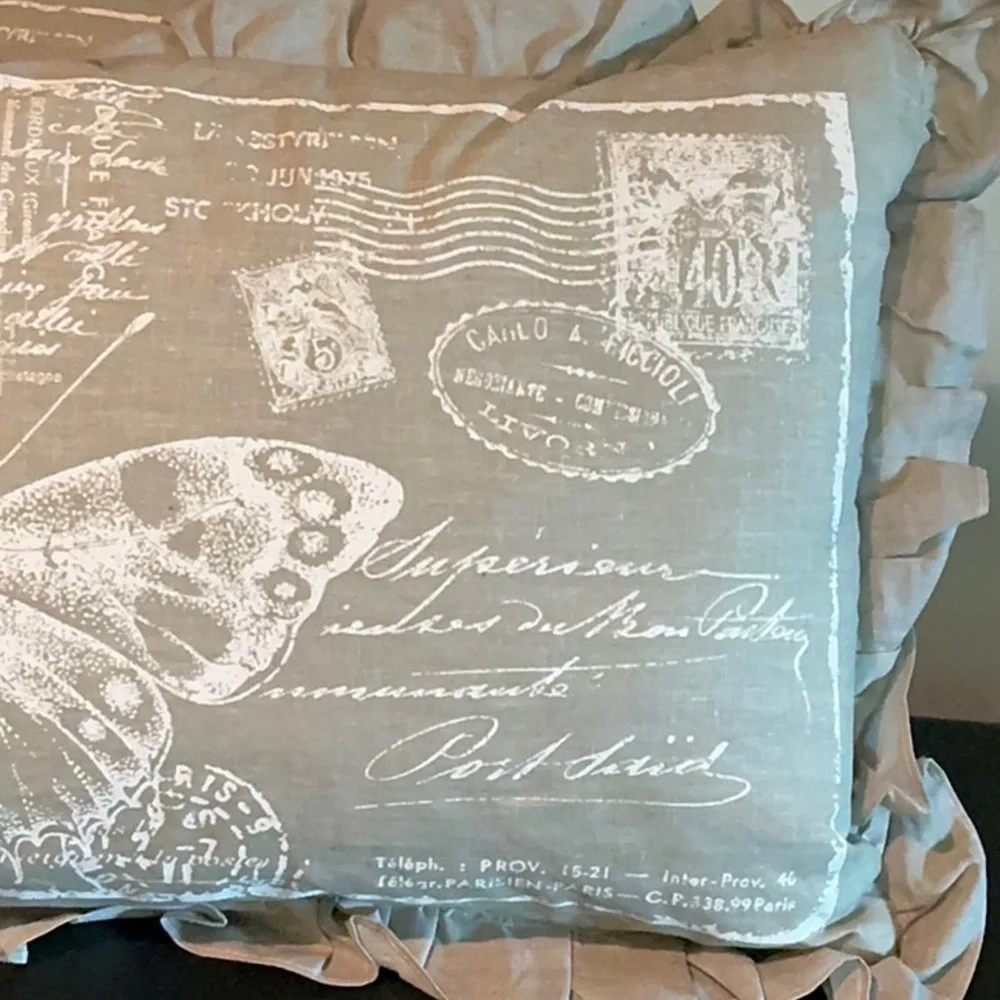 NWOT. Set of 2 Butterfly Print Decorative Pillows.